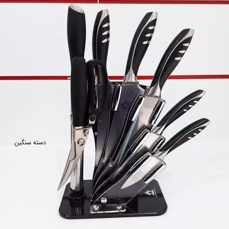 ست کارد و ساطور مارول دسته سنگین کد 2318 ارسال رایگان