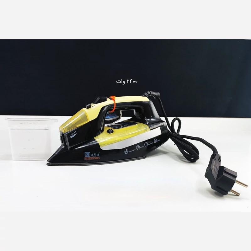 اتو بخار دستی ناسا مدل NS-68 طلایی با ضمانت 18 ماهه با ارسال رایگان