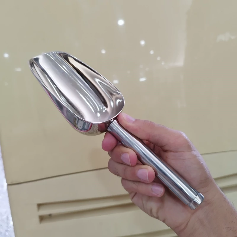 قاشق آجیل استیل جعبه دار کد 120 با ارسال رایگان