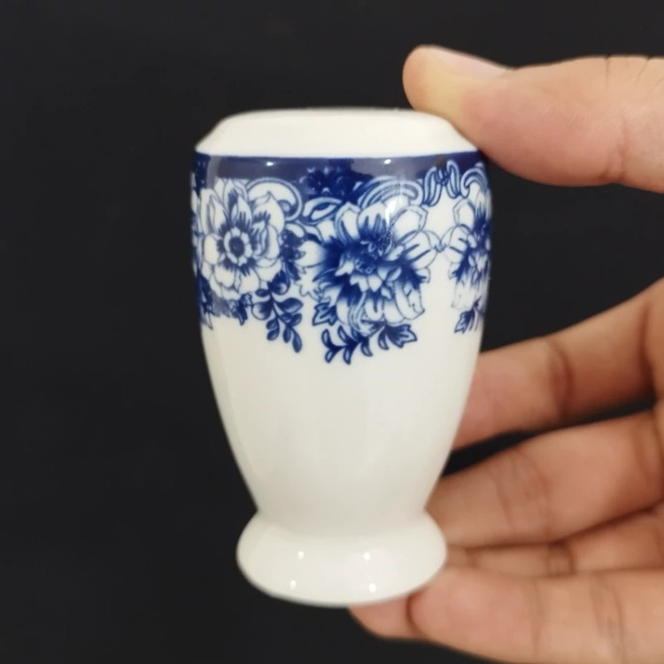 نمکپاش چینی توس مدل گل پاروس بسته 6 عددی با ارسال رایگان