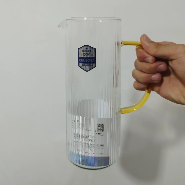 ست پارچ و لیوان پیرکس DELI GLASSWARE مدل 275 بسته 5 عددی ارسال رایگان