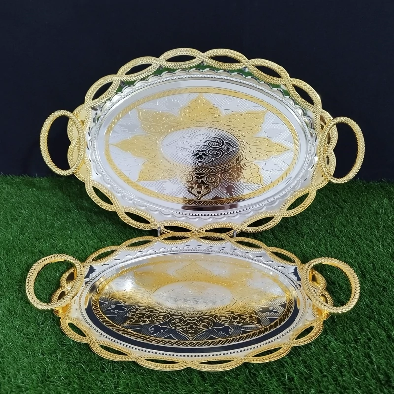 سینی استیل 2 تایی مولینر سیلور عربی کد 181SG با ارسال رایگان