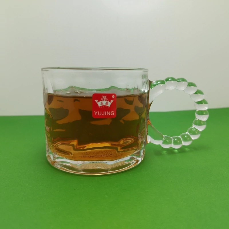 لیوان یوجینگ مدل دسته مروارید پولکی کد 58063 بسته 6 عددی ارسال رایگان