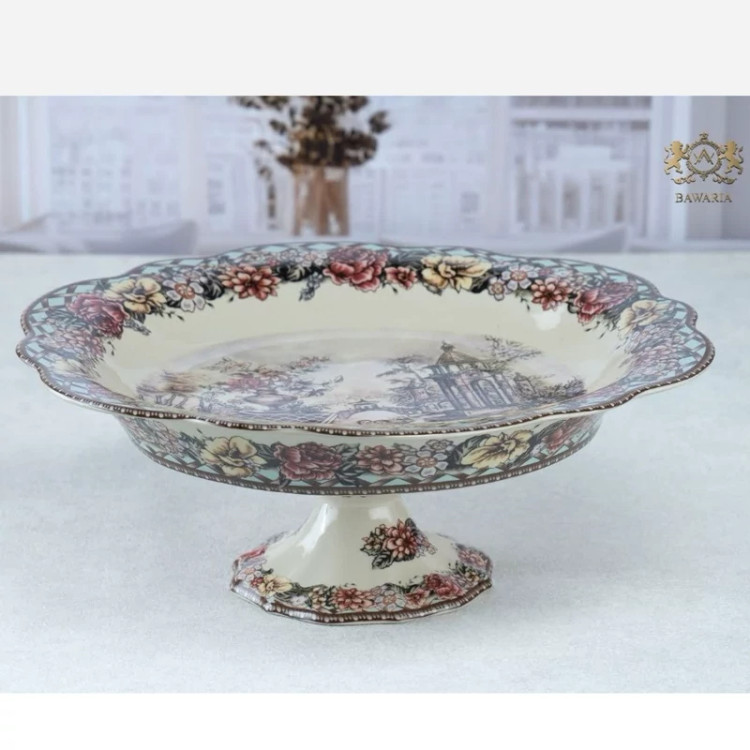 شیرینی خوری پایدار چینی BAVARIA مدل ریگاتور گاردن دیت 3528A با ارسال رایگان