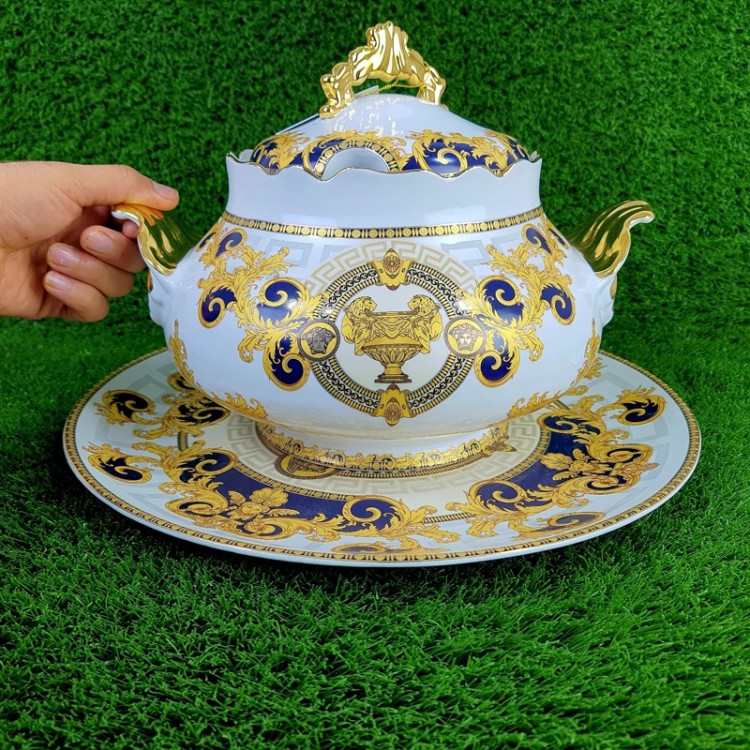ست سوپ خوری و دیس چینی BAVARIA مدل ورساچه 1002Q ارسال رایگان