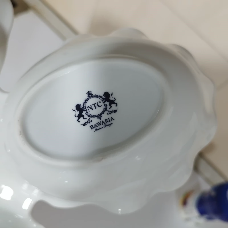 اردو خوری 4 خانه چینی باواریا مدل گاردن بلو کد 3115 بسته 1 عددی ارسال رایگان