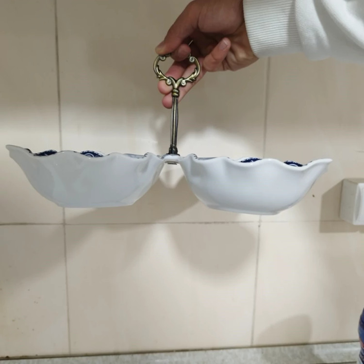 اردو خوری 4 خانه چینی باواریا مدل گاردن بلو کد 3115 بسته 1 عددی ارسال رایگان