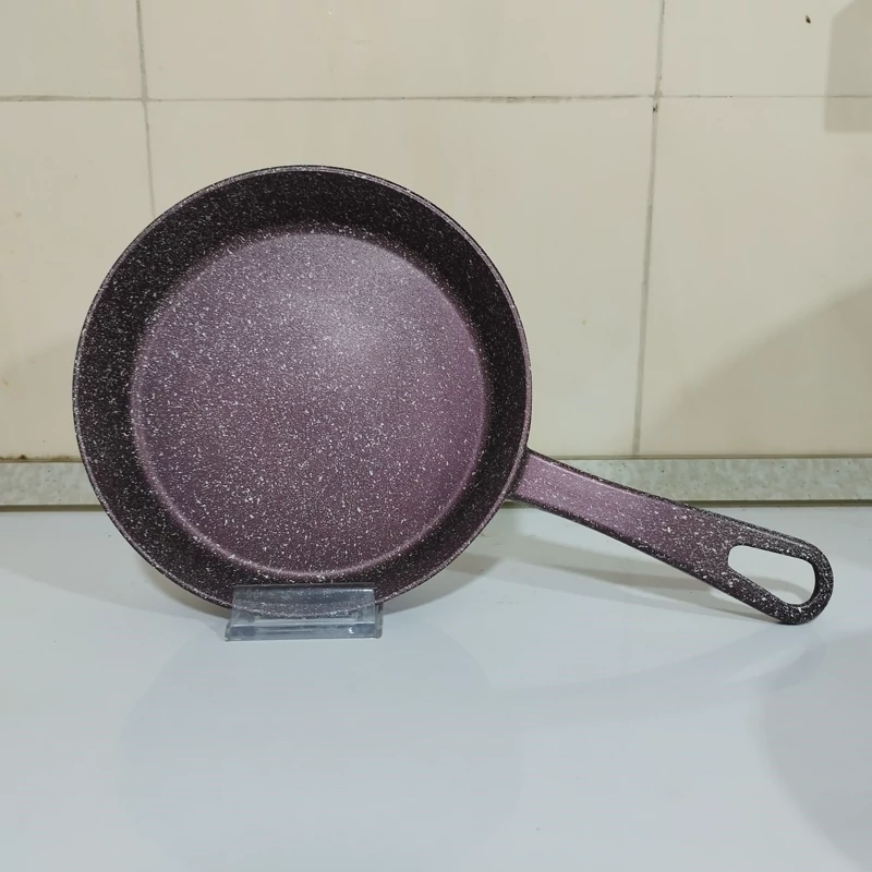 تابه گرانیتی تک دسته سایز 20 پیلو PILAU شرابی با ارسال رایگان