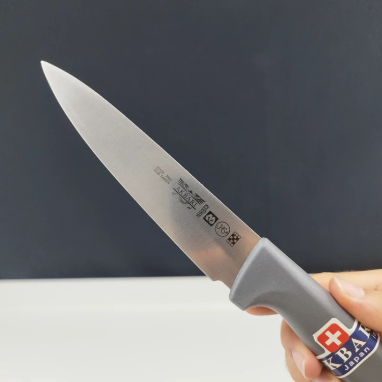 چاقو آشپزخانه اکبری دسته طوسی مدل P725 بسته 1 عددی ارسال رایگان