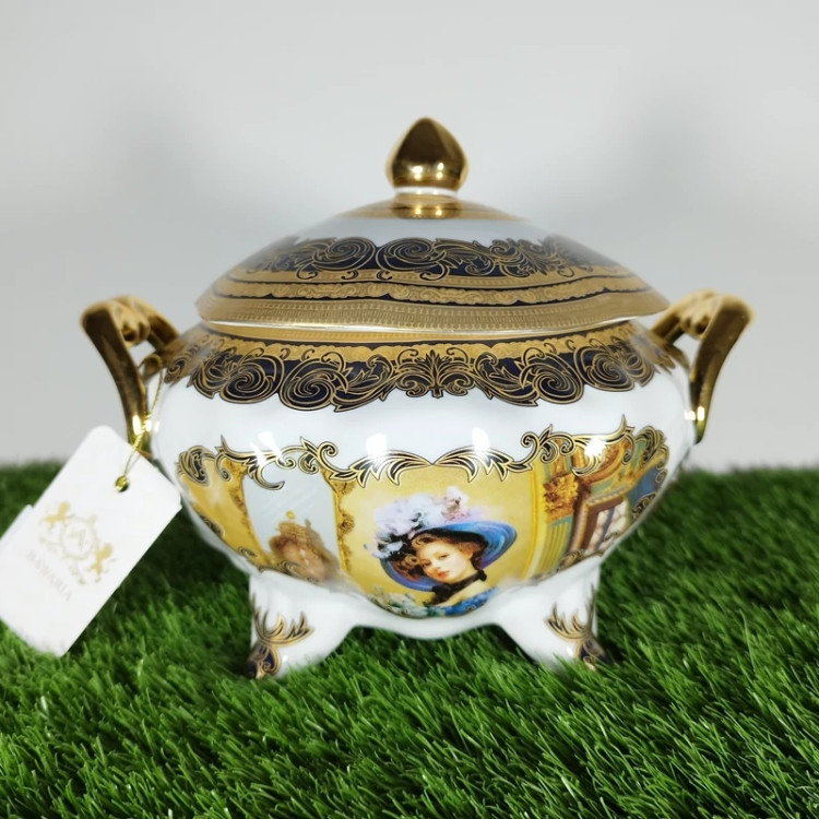 شکلات خوری چینی BAVARIA گرد لارج مدل پرنس 004p با ارسال رایگان