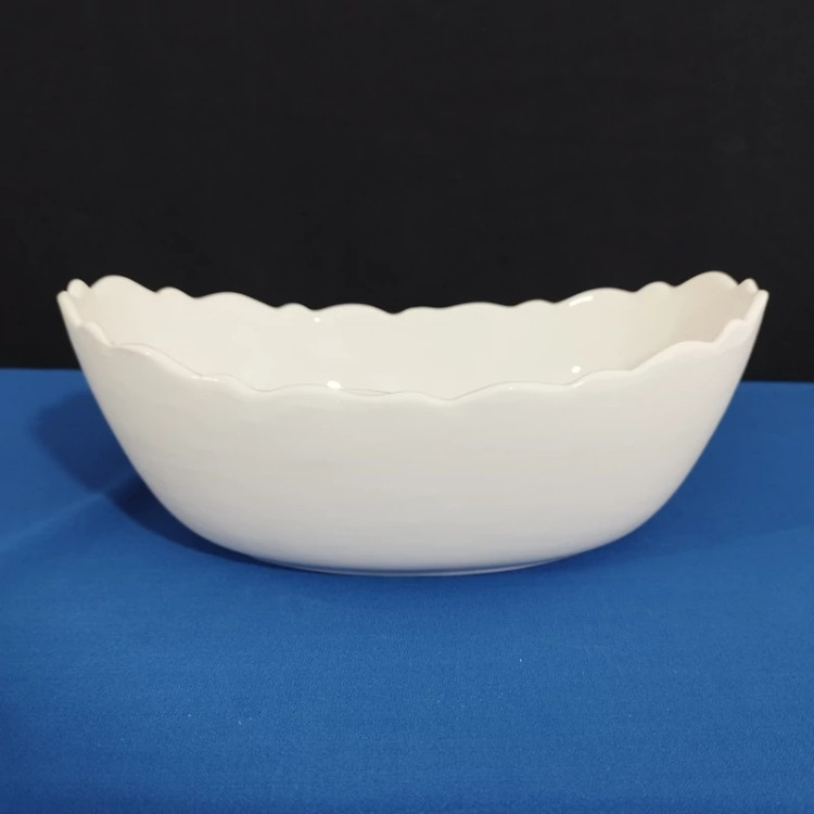 کشکول خوری سرامیک آماتیس مدل لب چین آراد کد 318