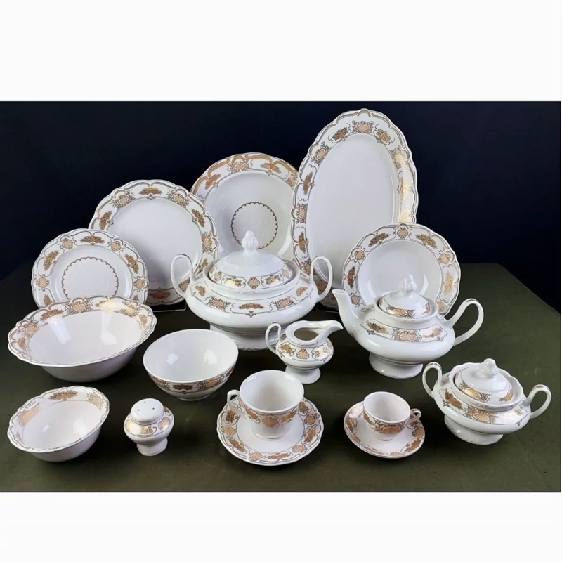 سرویس چینی 30 پارچه 6 نفره پردیس مدل شکیرا