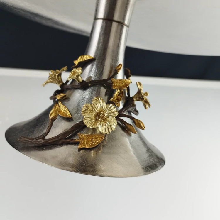 شیرینی خوری استیل دو طبقه RHYTON مدل لیلیان کد 10735 با ارسال رایگان