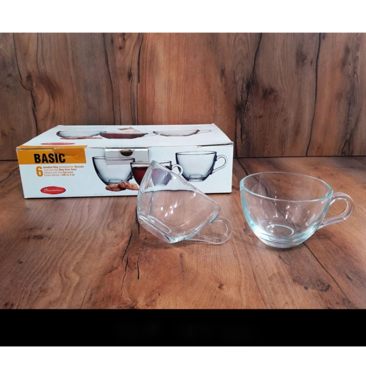 فنجان پاشاباغچه ترکیه مدل بیسیک کد 55161 بسته 6 عددی با ارسال رایگان