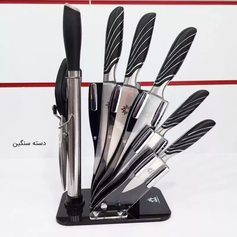 ست کارد و ساطور مارول دسته سنگین کد 2102 ارسال رایگان