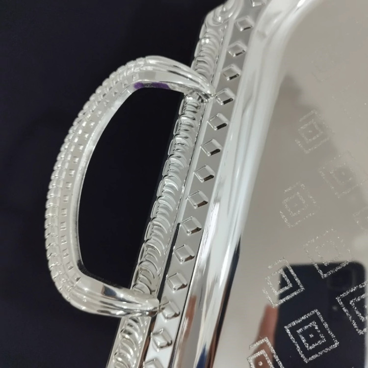 سینی استیل 2 تایی مستطیل بارادانتیا کد 1234S با ارسال رایگان