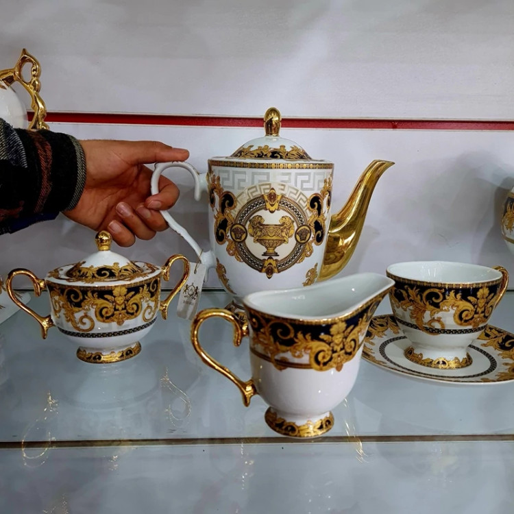 ست 17 پارچه چای خوری چینی BAVARIA مدل پرنس 1017 با ارسال رایگان