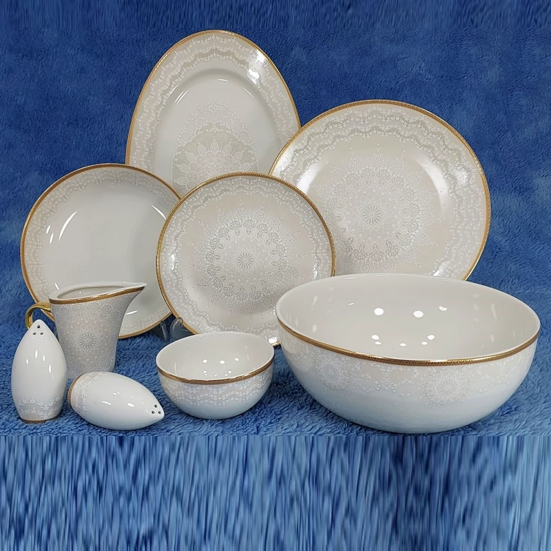 سرویس چینی 30 پارچه 6 نفره پردیس کد 7006