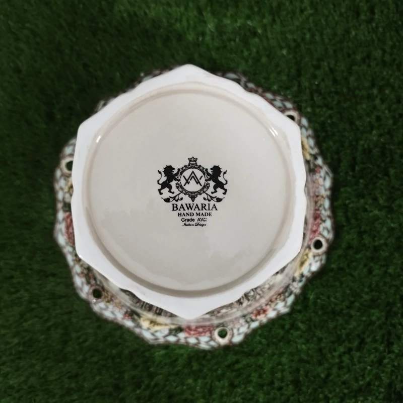 میوه خوری چینی پایه دار BAVARIA مدل ریگاتور گاردن دیت 3028A با ارسال رایگان
