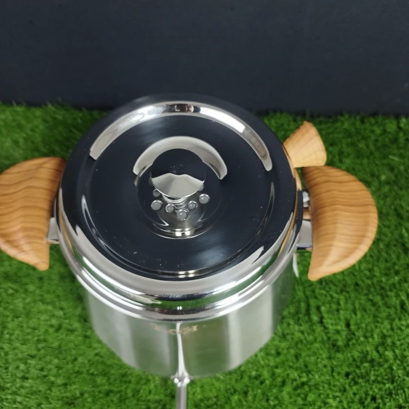 کتری و قوری استیل 5.5 لیتر قیطاسی TGH کد 5025 با ارسال رایگان