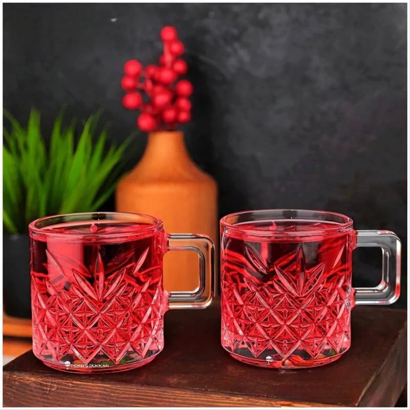 ماگ چای خوری سایز 20 پاشاباغچه مدل تایملس کد 55452 بسته 6 عددی ارسال رایگان