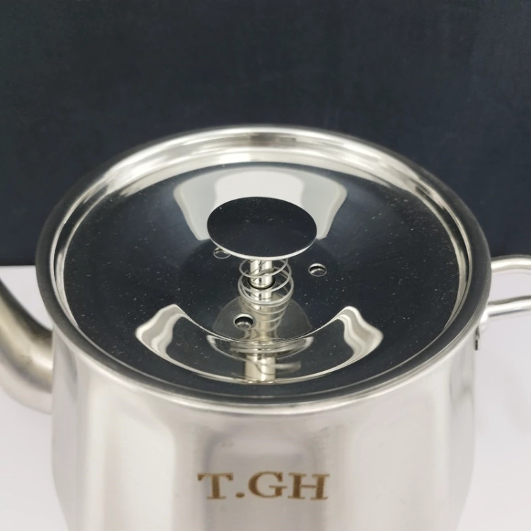 کتری و قوری روگازی استیل 3 لیتر برند قیطاسی T.G.H کد 30510 با ضمانت 15 ماهه ارسال رایگان