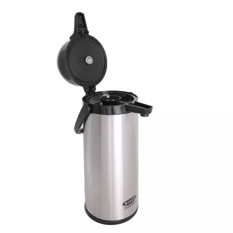 فلاسک پمپی 2.5 لیتر شیشه دار ریور 8607 RIVER