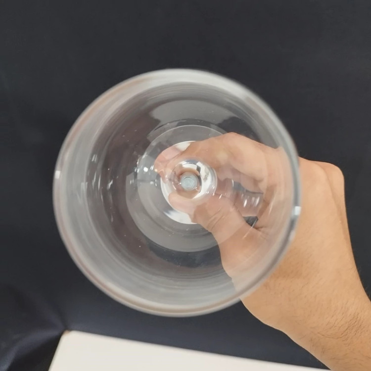 لیوان پایه دار پاشاباغچه مدل آمبر کد 440275 بسته 6 عددی با ارسال رایگان