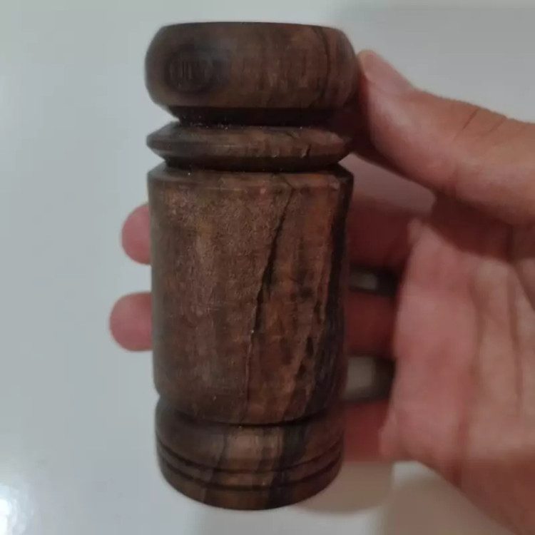 نمکپاش چوب گردو بزرگ کد 1 بسته 2 عددی