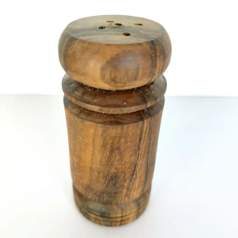 نمکپاش چوب گردو بزرگ کد 1 بسته 2 عددی
