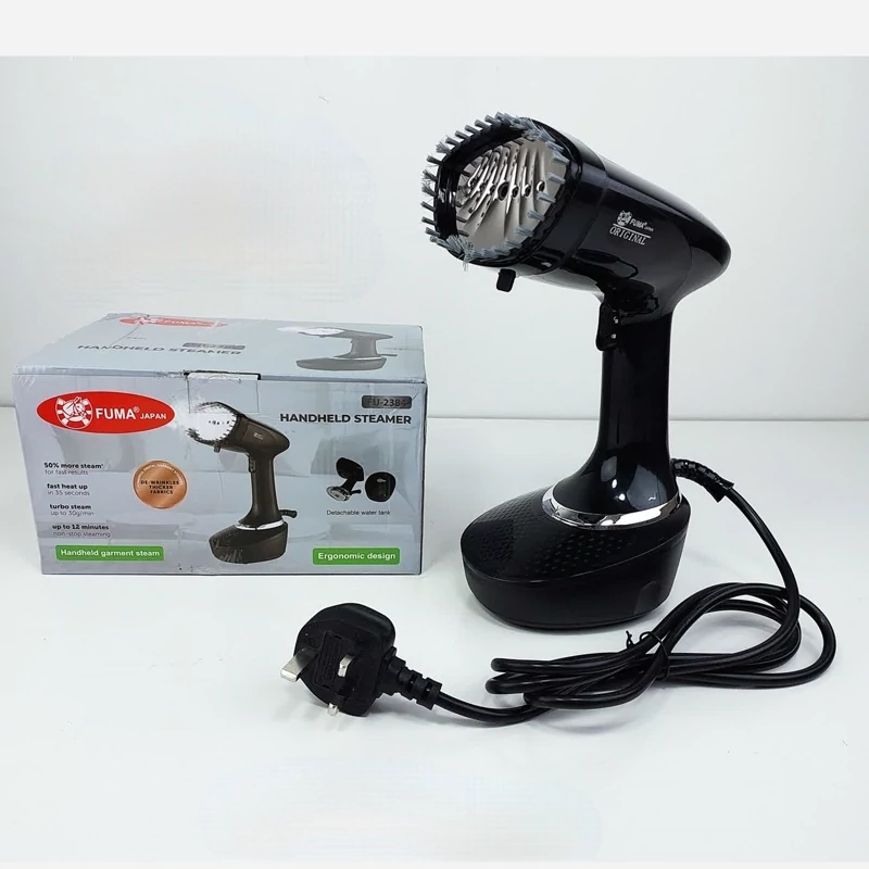 بخارگر لباس فوما رنگ مشکی کد 2384 با 12ماه گارانتی ارسال رایگان