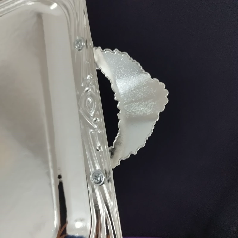 سینی استیل 2 تایی مستطیل بارادانتیا کد 1232S با ارسال رایگان