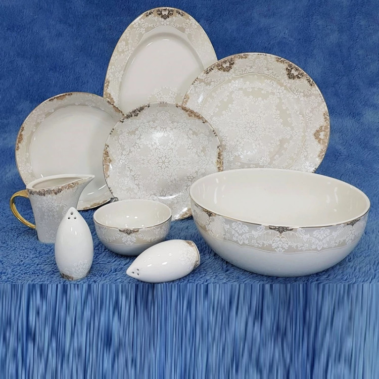 سرویس چینی 99 پارچه (12 نفره) پردیس کد 7001 ارسال رایگان