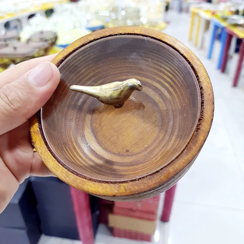 قندان چوب روس درب دار کد 12044 ارسال رایگان