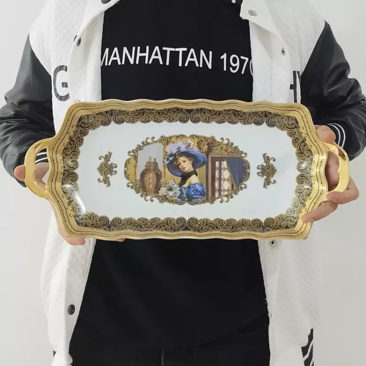 رولت خوری چینی BAVARIA بزرگ مدل پرنس 027p با ارسال رایگان
