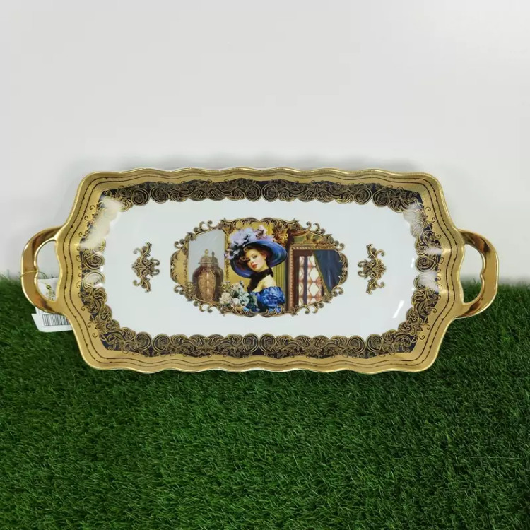 رولت خوری چینی BAVARIA بزرگ مدل پرنس 027p با ارسال رایگان