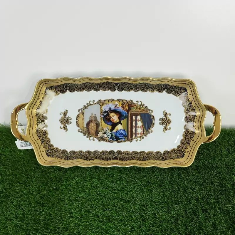 رولت خوری چینی BAVARIA بزرگ مدل پرنس 027p با ارسال رایگان
