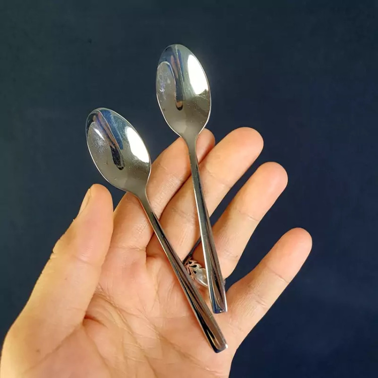 قاشق چای خوری استیل 12 پارچه کابان مدل شیکاگو کد 084