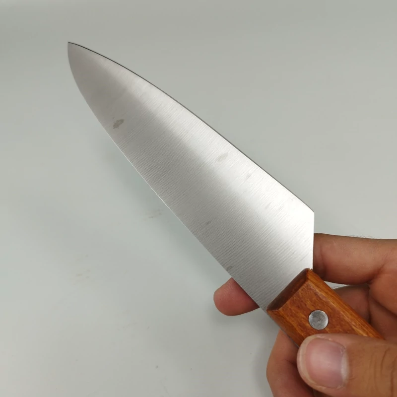 چاقو آشپزخانه اکبری دسته چوبی مدل WS26 بسته 1 عددی ارسال رایگان