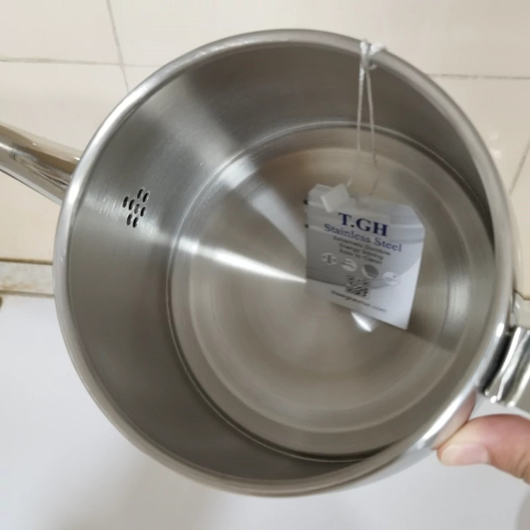 کتری و قوری استیل 2.5 لیتر قیطاسی TGH کد 30400 با ضمانت 15 ماهه ارسال رایگان