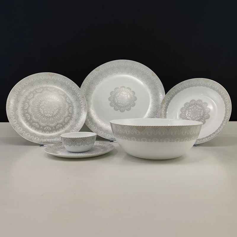 سرویس آرکوپال 26 پارچه دینو مدل لومین خاکستری