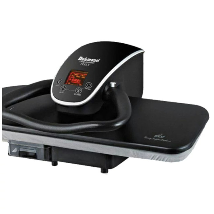 اتو پرس دیجیتالی لمسی 26 اینچ دلمونتی کد 910 مشکی