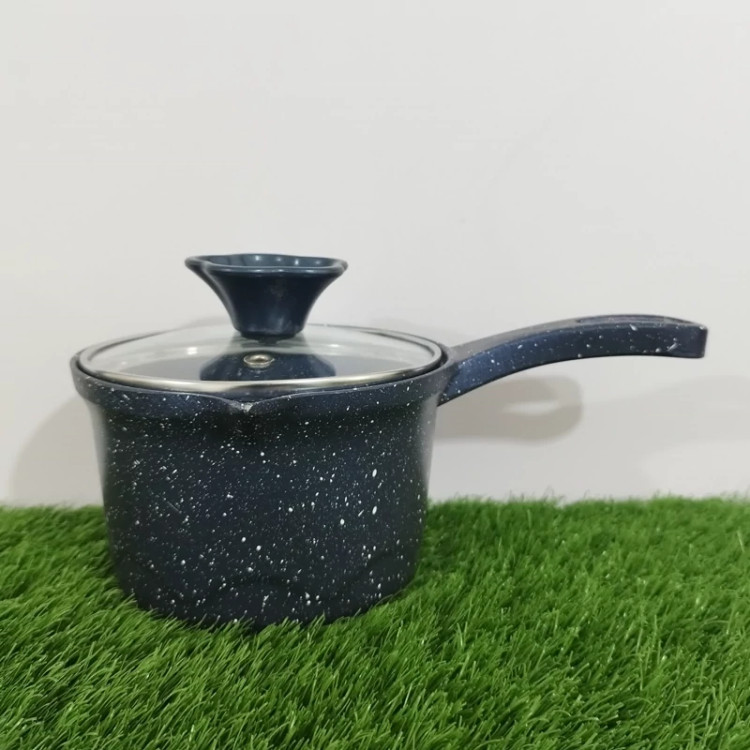 شیرجوش گرانیتی سایز 14 پیلو PILAU مدل هپی سرمه ای با ارسال رایگان