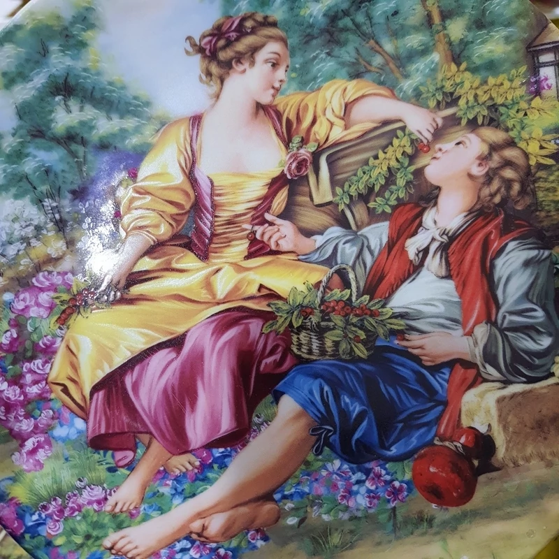 شیرینی خوری چینی بیضی آتاسای مدل بتا کد 109 ارسال رایگان