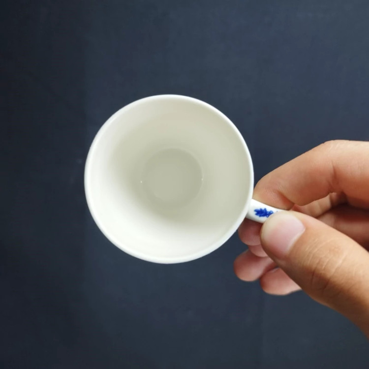 ست 12 پارچه قهوه خوری چینی توس مدل گل پاروس بسته 6+6 عددی با ارسال رایگان