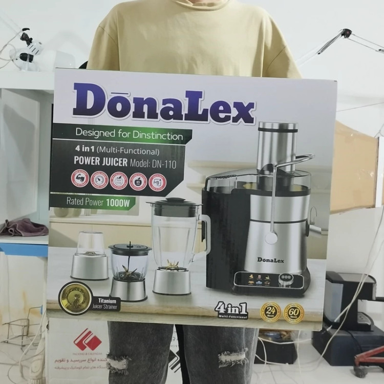 آبمیوه گیری تک کاره دونالکس مدل DN-120 با ضمانت 18 ماهه ارسال رایگان