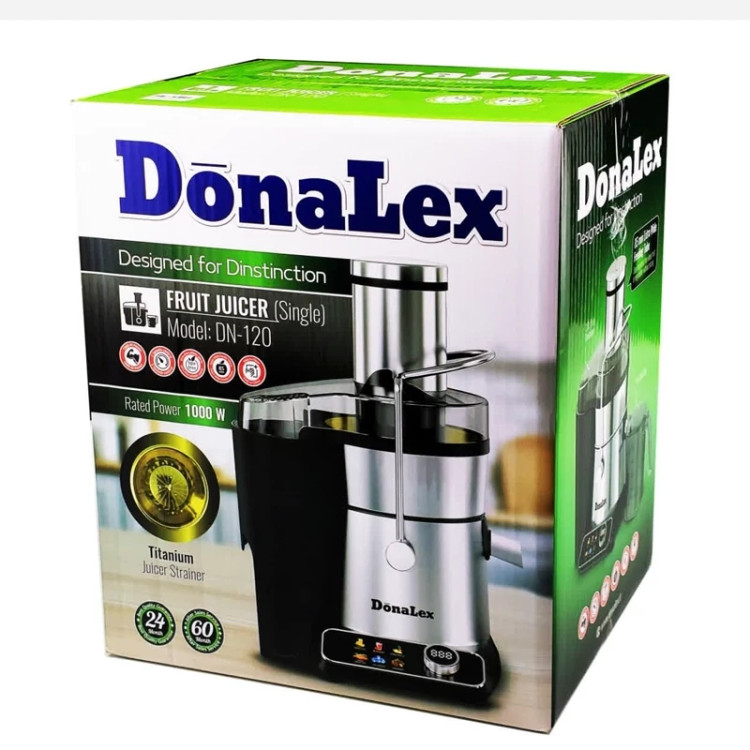 آبمیوه گیری تک کاره دونالکس مدل DN-120 با ضمانت 18 ماهه ارسال رایگان