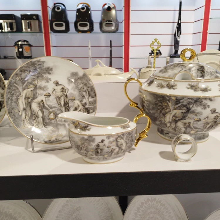 سرویس چینی 18 نفره 135 پارچه باواریا کد 531 با ارسال رایگان