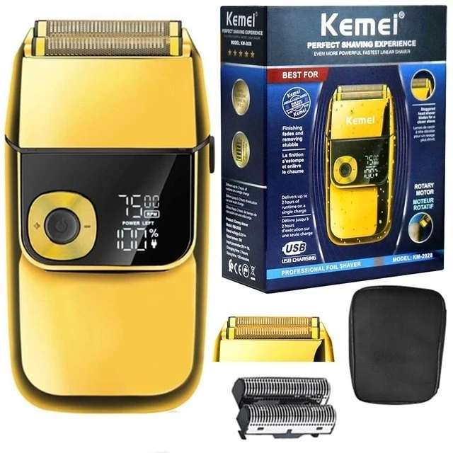 شیور حرفه ای کیمی مدل KM-2028 طلایی ارسال رایگان