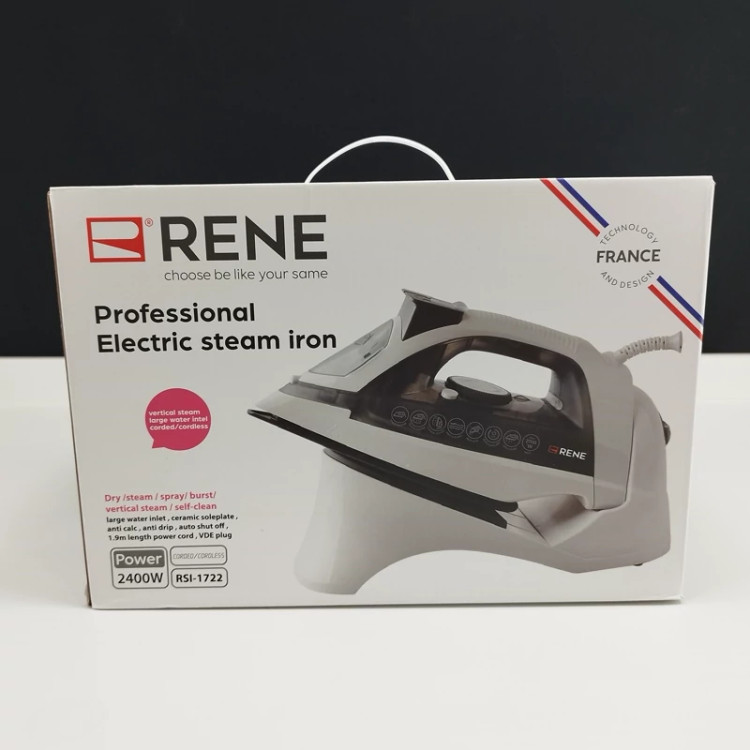 اتو بخار RENE مدل RJB-1722 با ضمانت 24 ماهه ارسال رایگان